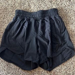 Black lululemon shorts